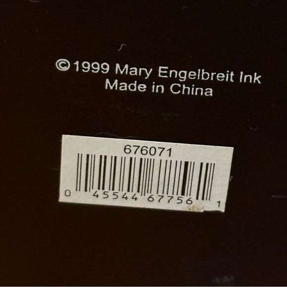 Vintage Rare Mary Engelbreit Wood Black Store Display Shelf For ABC Letters - Picture 13 of 16